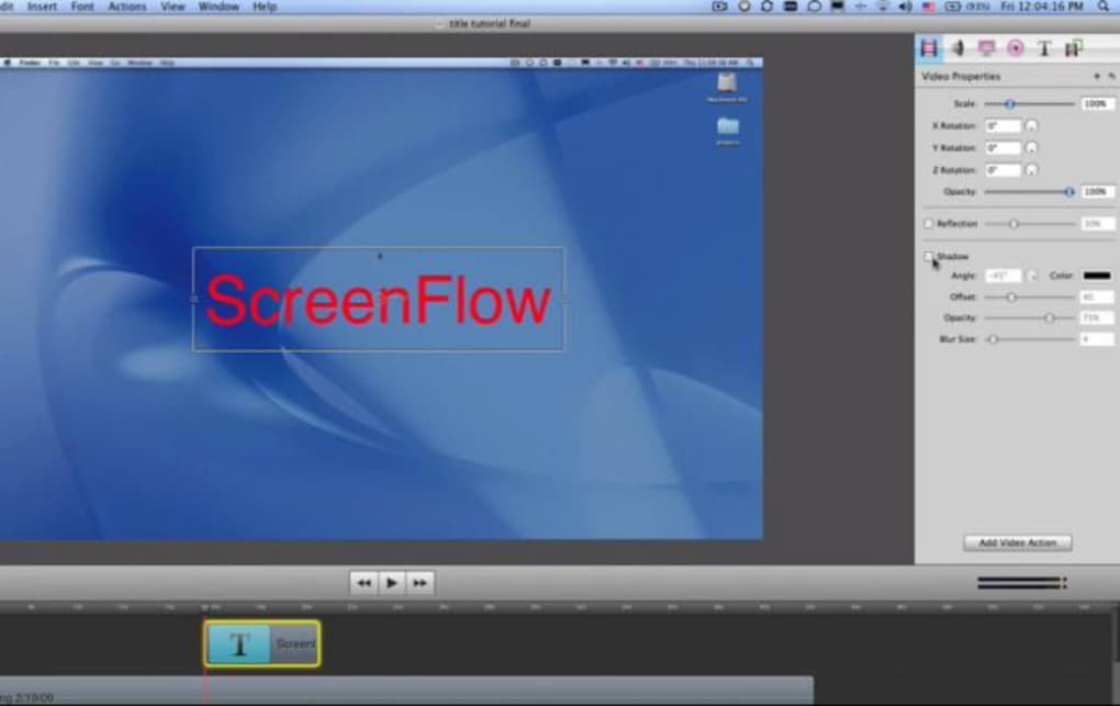 Screenflow Mac Free Download 10.5.8